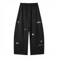 Heavyweight Baggy Charm Print Sweatpants