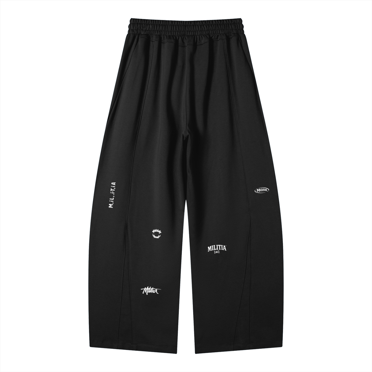Heavyweight Baggy Charm Print Sweatpants